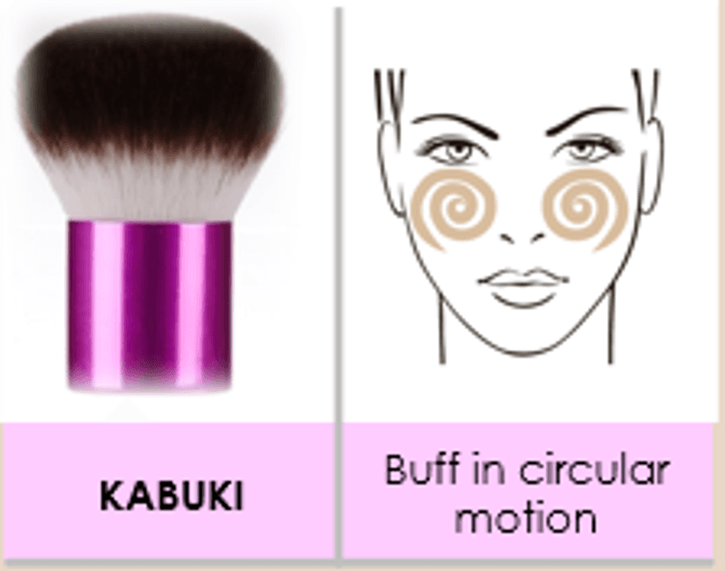 KISS Makeup Brush - Kabuki