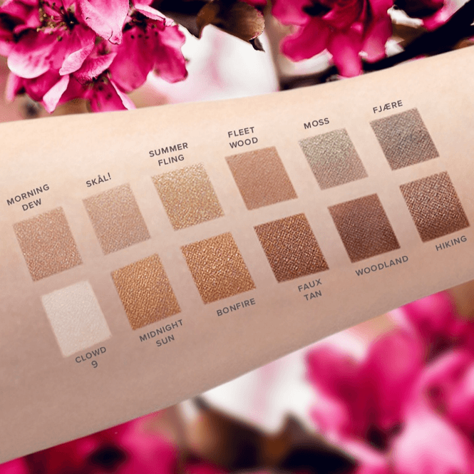 Hovedbilde Amberly Ultimate Shade Palette, Gold and Greens