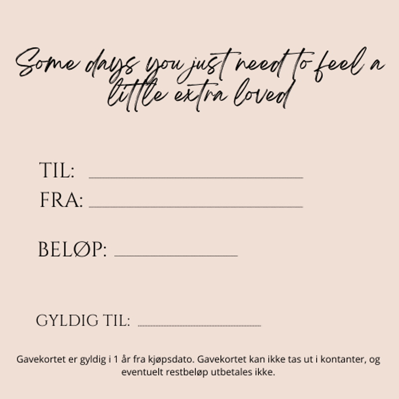 Gavekort
